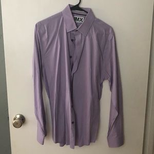Express Lavender Button-up